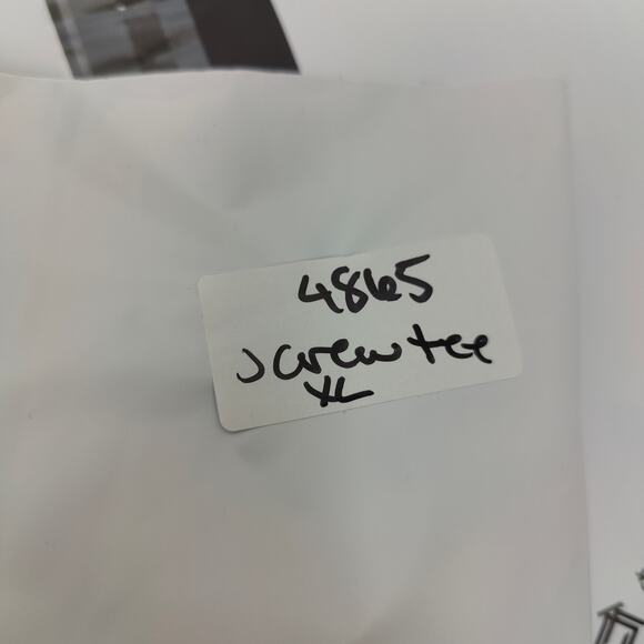 J Crew Perfect Fit Short Sleeve Tee Womens XL Red Cotton Crewneck Fitted Sleeve - Picture 6 of 6